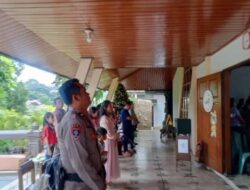 Pengamanan Gereja Diperketat, Ibadah Natal di Sukabumi Berlangsung Aman dan Khidmat
