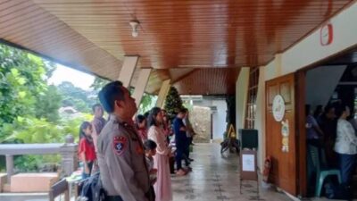 Pengamanan Gereja Diperketat, Ibadah Natal di Sukabumi Berlangsung Aman dan Khidmat
