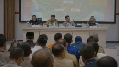Polres Sukabumi Gelar Rakor Lintas Sektor Persiapan Operasi Lilin Lodaya Mengahadapi Nataru 2025 – 2026