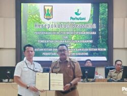 Adm KPH Perhutani Sukabumi bersama Bupati Resmi Perpanjang Kesepakatan Pemanfaatan dan Penggunaan Hutan