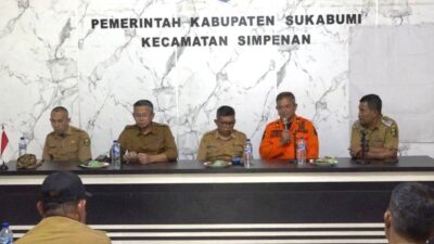 Pemkab Sukabumi bersama DPMD Jabar Verval Data Masyarakat Terdampak Bencana di Simpenan