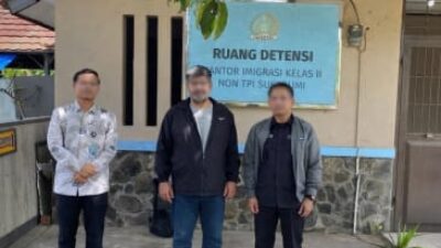 Seorang Warga Negara Iran Terbukti Langgar Izin Tinggal, Imigrasi Sukabumi Tegas Lakukan Deportasi 