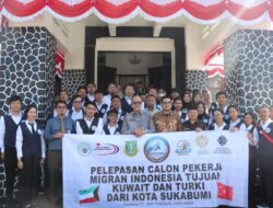 Buka Jalan Sejahtera: 50 CPMI Kota Sukabumi Resmi Dilepas Menuju Kuwait dan Turki