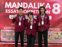Mahasiswa Fakultas Hukum Universitas Nusaputra Raih Bronze Medal di Ajang Nasional Mandalika Essay Competition 8