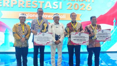 Sukses Jaga Stabilitas Ekonomi, Kota Sukabumi Sabet Penghargaan Nasional Pengendalian Inflasi Terbaik 2026
