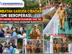 Jembatan Garuda Cibadak Resmi Beroperasi, Bukti Sinergi Pemkab Sukabumi dan TNI Sambung Urat Nadi Ekonomi Warga