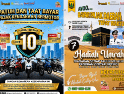 Kabar Gembira! Warga Sukabumi Taat Pajak Berpeluang Raih 10 Motor hingga Paket Umroh Gratis