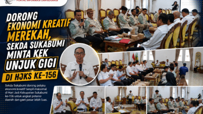 Dorong Ekonomi Kreatif Merekah, Sekda Sukabumi Minta KEK Unjuk Gigi di HJKS ke-156