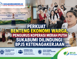 Perkuat Benteng Ekonomi Warga, Pengurus Koperasi Merah Putih Sukabumi Dilindungi BPJS Ketenagakerjaan