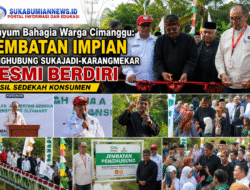 Senyum Bahagia Warga Cimanggu: Jembatan Impian Penghubung Sukajadi-Karangmekar Resmi Berdiri Hasil Sedekah Konsumen