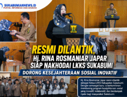 Resmi Dilantik, Hj. Rina Rosmaniar Japar Siap Nakhodai LKKS Sukabumi Dorong Kesejahteraan Sosial Inovatif
