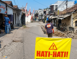 DPU Kabupaten Sukabumi Mulai Rekonstruksi jalan ruas Caringin-Cidahu