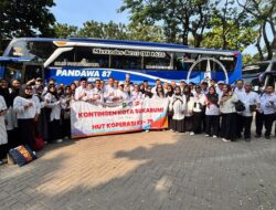 Semarak Puncak Hari Koperasi ke-79: Kontingen Koperasi Kelurahan Merah Putih Kota Sukabumi Hadir Bersatu untuk Ekonomi Kerakyatan