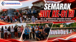 Semarak HUT Ke-81 RI, MA Al-Manshuriyah Sukabumi Satukan Nasionalisme, Kekompakan, dan Nilai Keagamaan