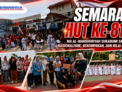 Semarak HUT Ke-81 RI, MA Al-Manshuriyah Sukabumi Satukan Nasionalisme, Kekompakan, dan Nilai Keagamaan