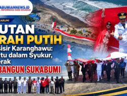 Lautan Merah Putih di Pesisir Karanghawu: Bersatu dalam Syukur, Bergerak Membangun Sukabumi
