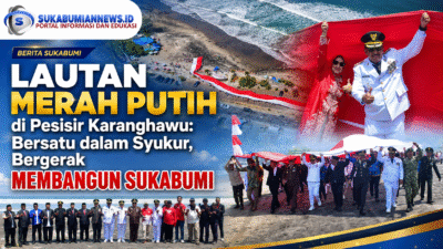 Lautan Merah Putih di Pesisir Karanghawu: Bersatu dalam Syukur, Bergerak Membangun Sukabumi
