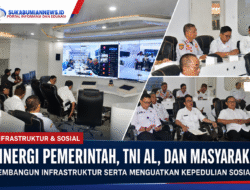 Sinergi Pemerintah, TNI AL, dan Masyarakat Membangun Infrastruktur serta Menguatkan Kepedulian Sosial