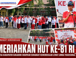 Meriahkan HUT Ke-81 RI, Setda Kabupaten Sukabumi Hidupkan Semangat Kemerdekaan Lewat Lomba Tradisional