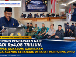 Dorong Pendapatan Naik Jadi Rp4,08 Triliun, Bupati Sukabumi Sampaikan Tiga Agenda Strategis di Rapat Paripurna DPRD