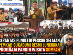 Berantas Pungli di Pesisir Selatan, Pemkab Sukabumi Resmi Luncurkan Program Parkir Wisata SOMEAH