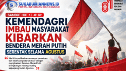 Sambut HUT ke-81 RI: Kemendagri Imbau Masyarakat Kibarkan Bendera Merah Putih Serentak Selama Agustus