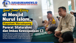 Lewat Jumat Keliling di Masjid Nurul Islam, Kapolsek Warudoyong Pererat Silaturahmi dan Imbau Kewaspadaan C3