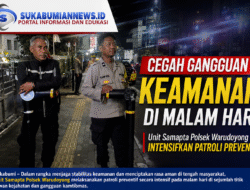 Cegah Gangguan Keamanan di Malam Hari, Unit Samapta Polsek Warudoyong Intensifkan Patroli Preventif