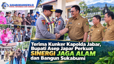 Terima Kunker Kapolda Jabar, Bupati Asep Japar Perkuat Sinergi Jaga Alam dan Bangun Sukabumi