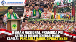 Kemah Nasional Pramuka PUI Satukan Ribuan Generasi Muda, Kapolri: Pancasila Harus Dipraktikkan