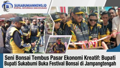 Seni Bonsai Tembus Pasar Ekonomi Kreatif: Bupati Sukabumi Buka Festival Bonsai di Jampangtengah