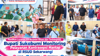 Pastikan Layanan KB Berjalan Aman dan Terintegrasi, Bupati Sukabumi Monitoring Pelayanan Kontrasepsi Mantap di RSUD Sekarwangi
