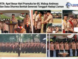 Apel Besar Hari Pramuka ke-65, Wabup Andreas: Tri Satya dan Dasa Dharma Bentuk Generasi Tangguh Hadapi Zaman
