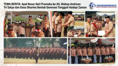 Apel Besar Hari Pramuka ke-65, Wabup Andreas: Tri Satya dan Dasa Dharma Bentuk Generasi Tangguh Hadapi Zaman